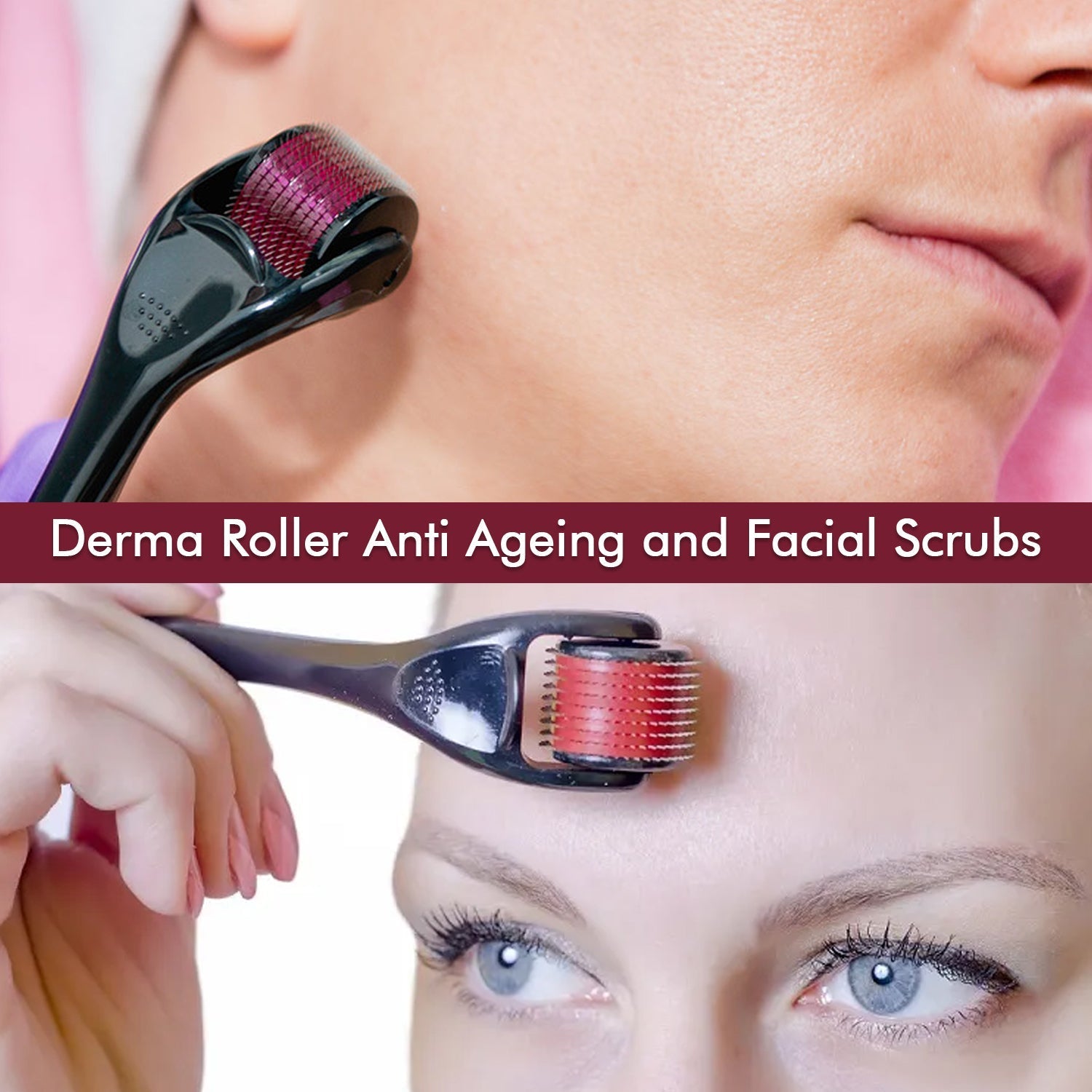 6601 Derma Roller Anti Ageing and Facial Scrubs & Polishes Scar Removal Hair Regrowth (0.75mm) 6601 Derma Roller Anti Ageing and Facial Scrubs & Polishes Scar Removal Hair Regrowth (0.75mm)